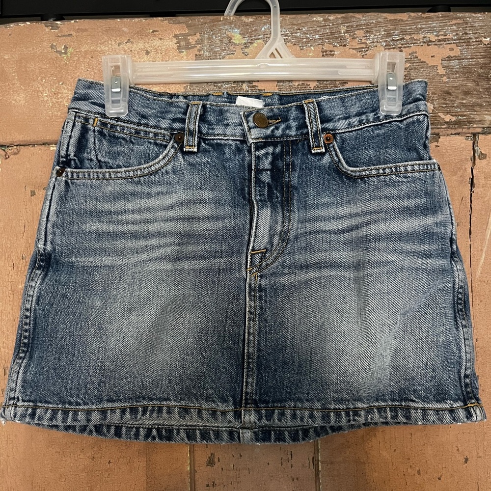 Lucky Brand Blue Denim Mini Skirt